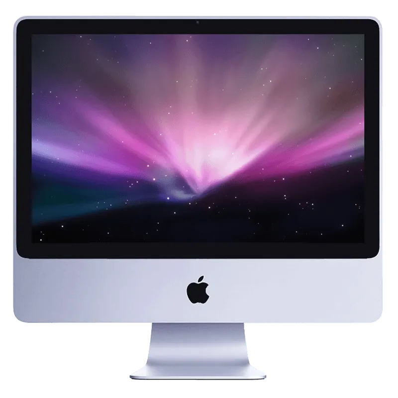 apple imac-a1225 ２４インチ 320G　OSX10.11.5 iMac 24