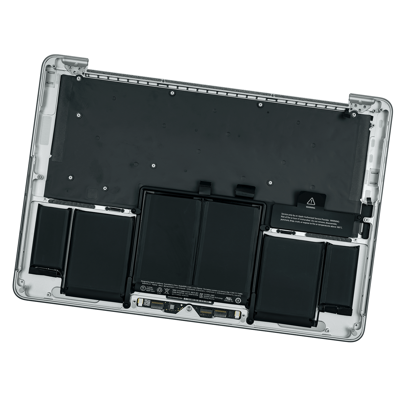 Top Case Assembly with Battery - Image 2