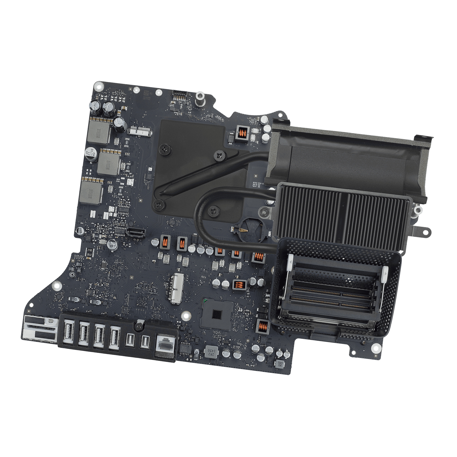 iMac 27" A1419 Late 2013 logic board with CPU & heatsink