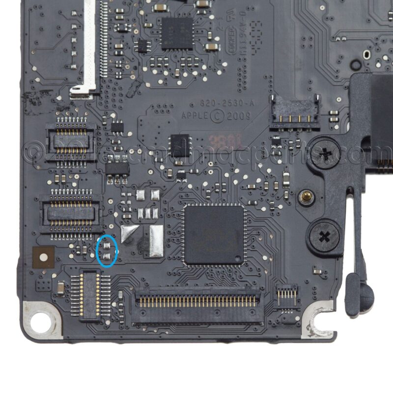 A1278 2009 Power On Pads