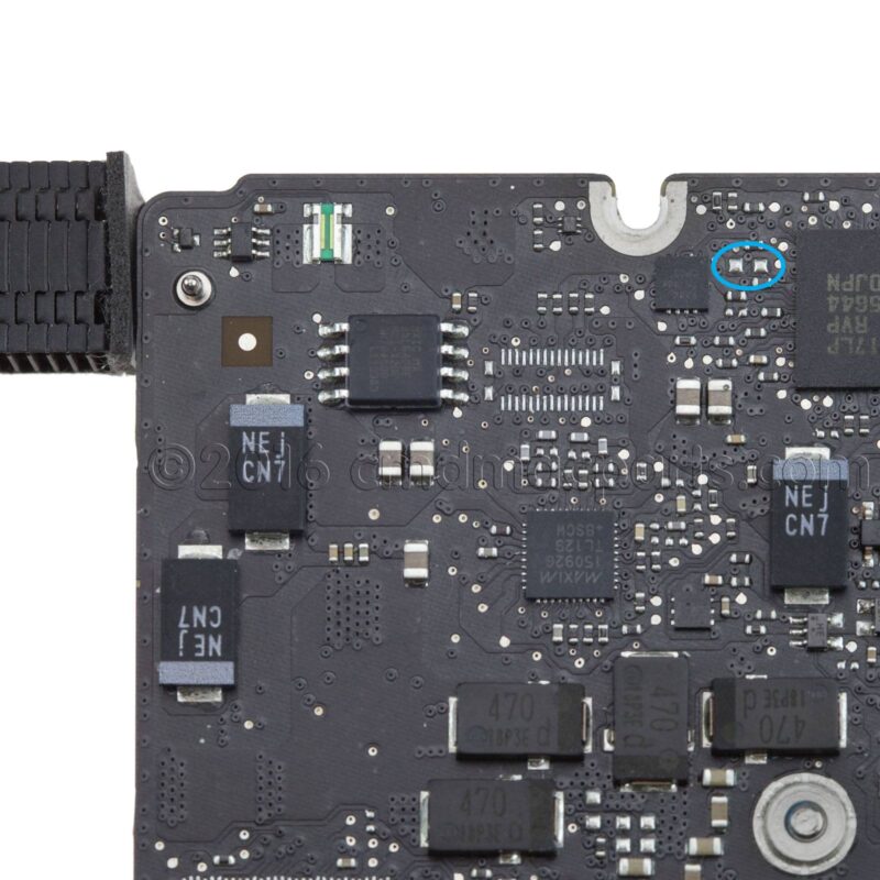 A1278 2011 Power On Pads