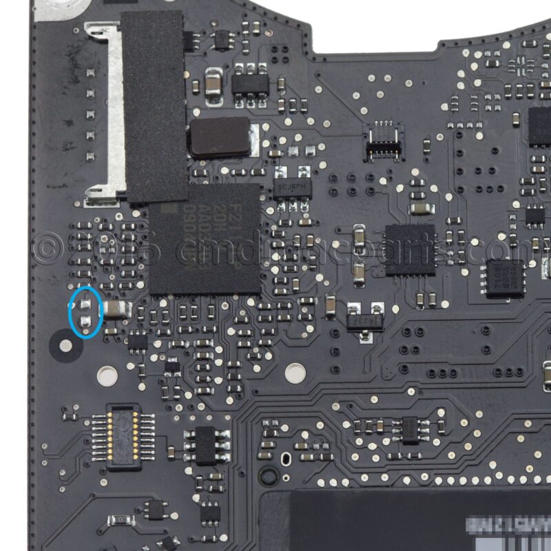 A1286 Late 2008 Power On Pads