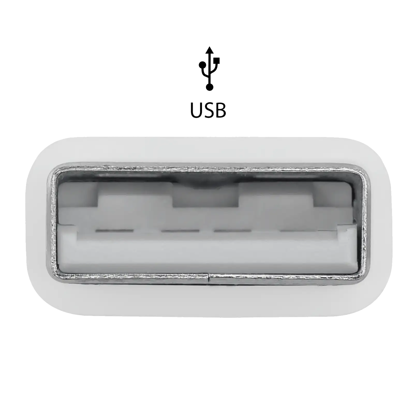 USB-A connector close-up