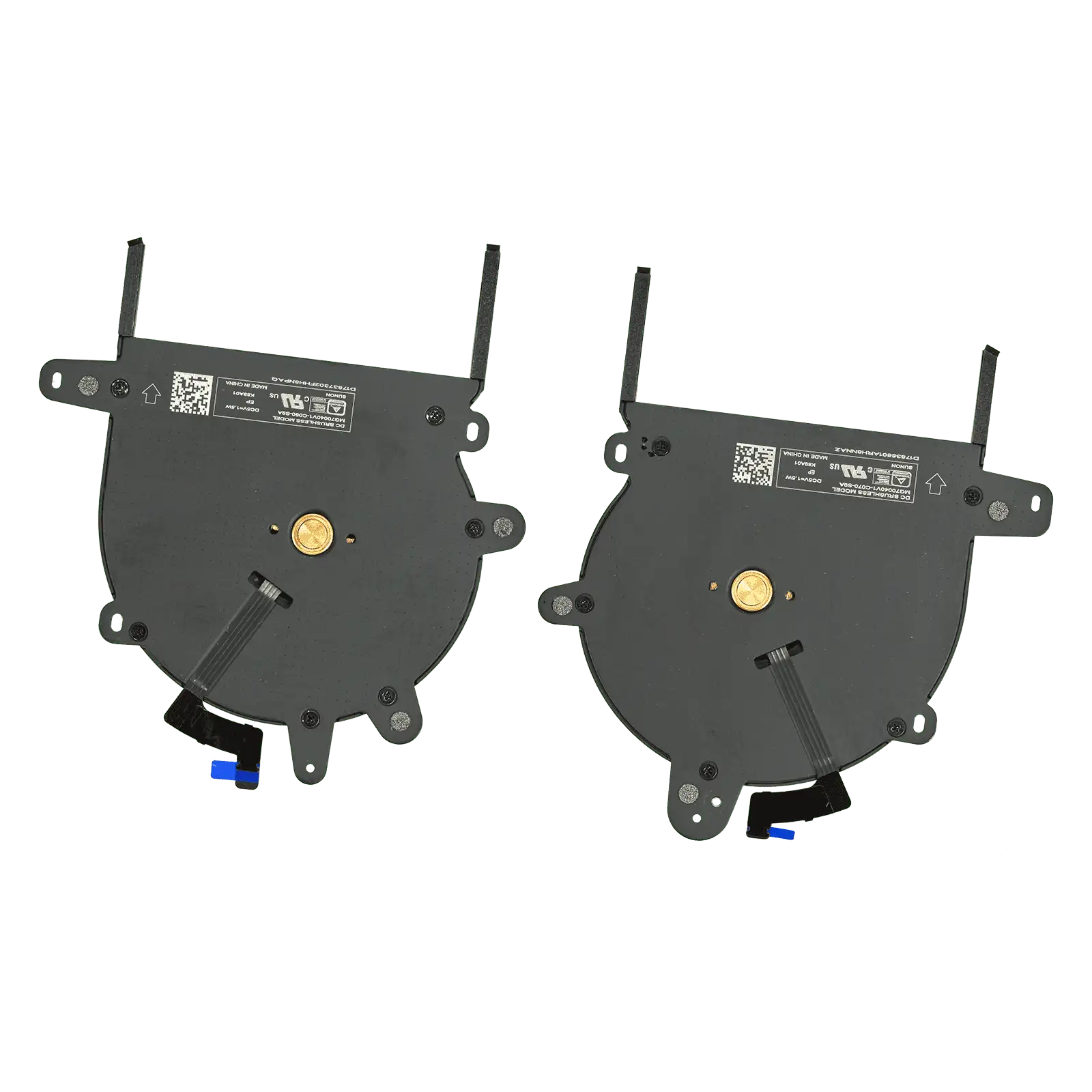 Left and Right Fans for MacBook Pro 13" Touch Bar Bottom Side