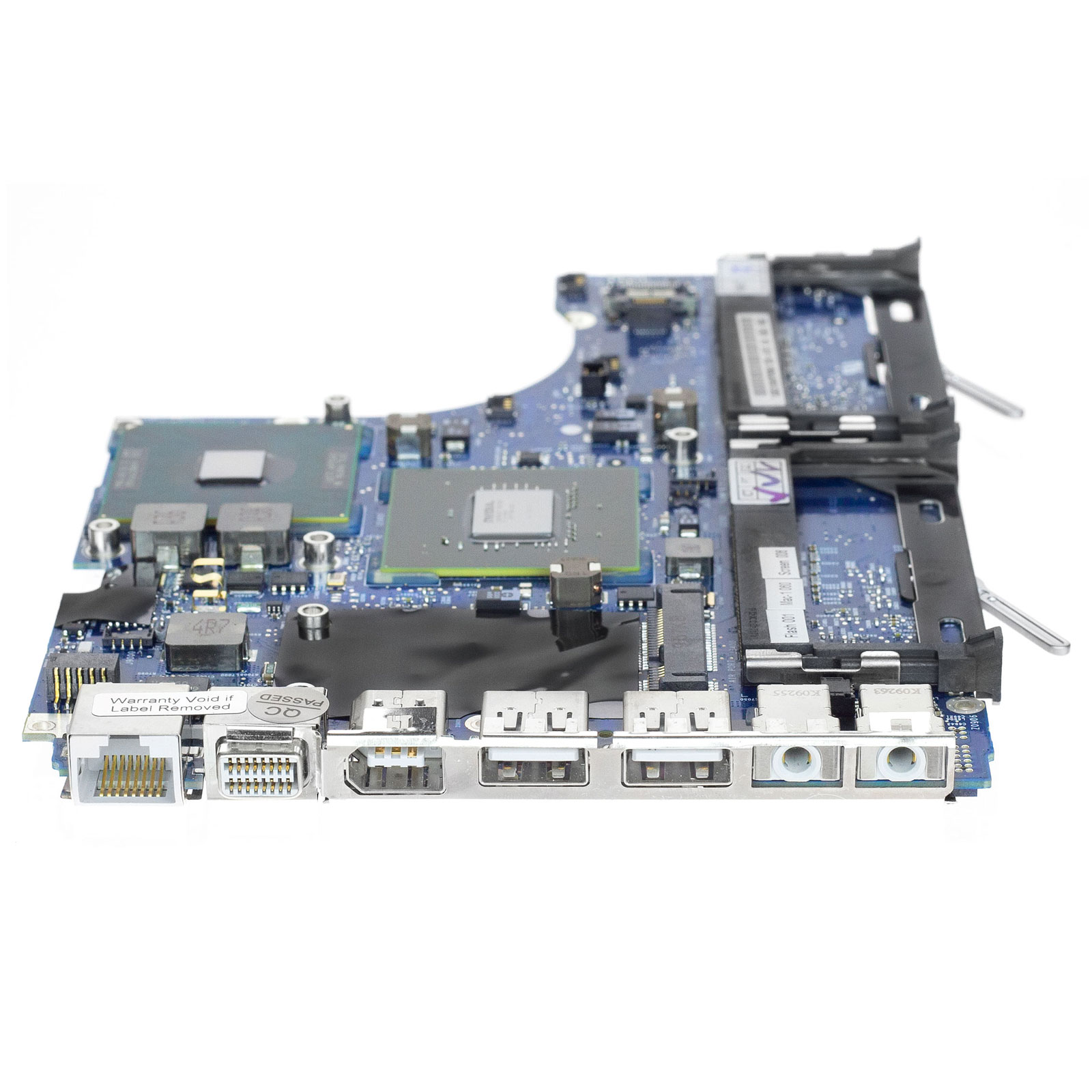 MacBook 13" A1181 2009 Logic Board Side Port View