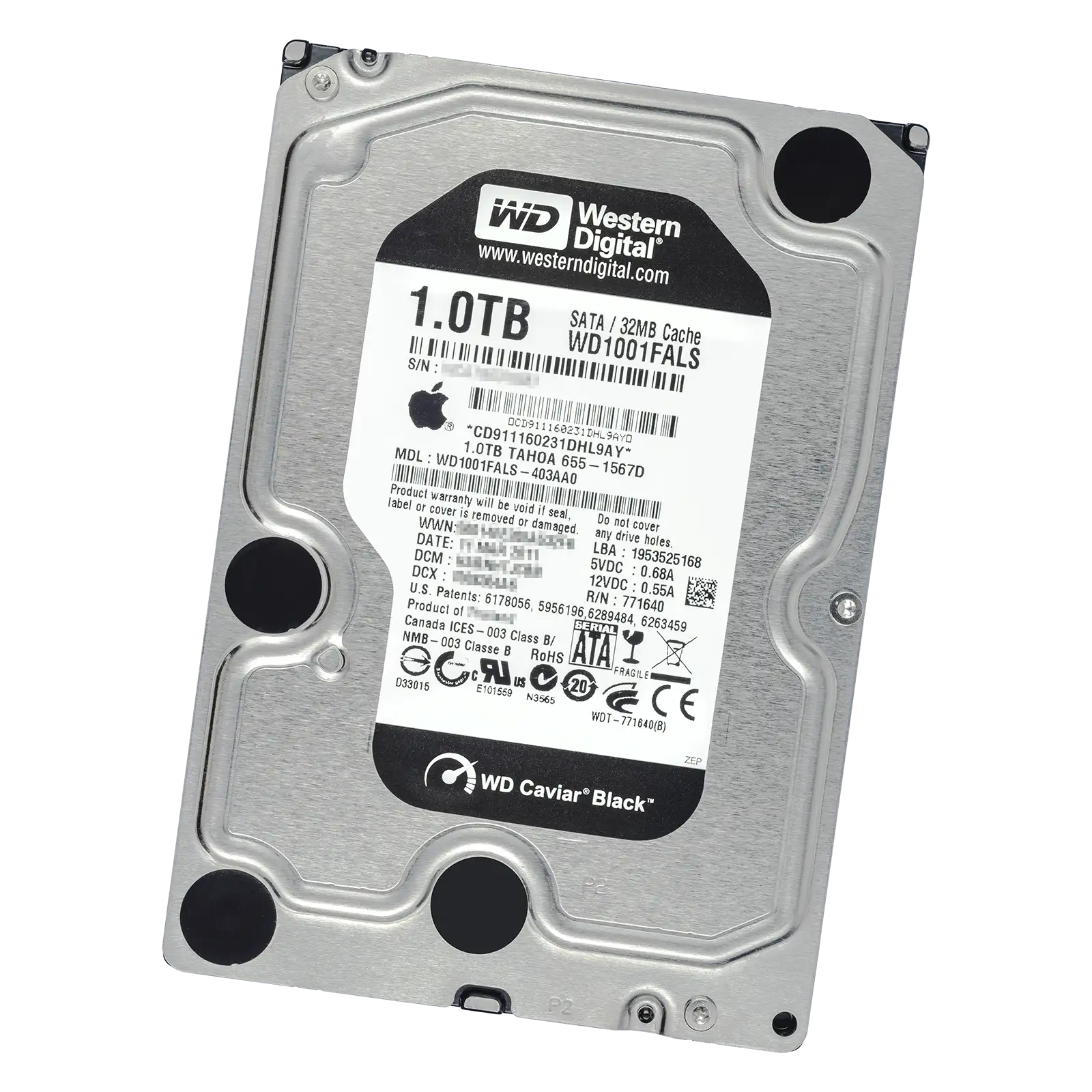 WD1001FALS) 1TB 3.5″ WD Hard Drive - iMac (2009-2011)