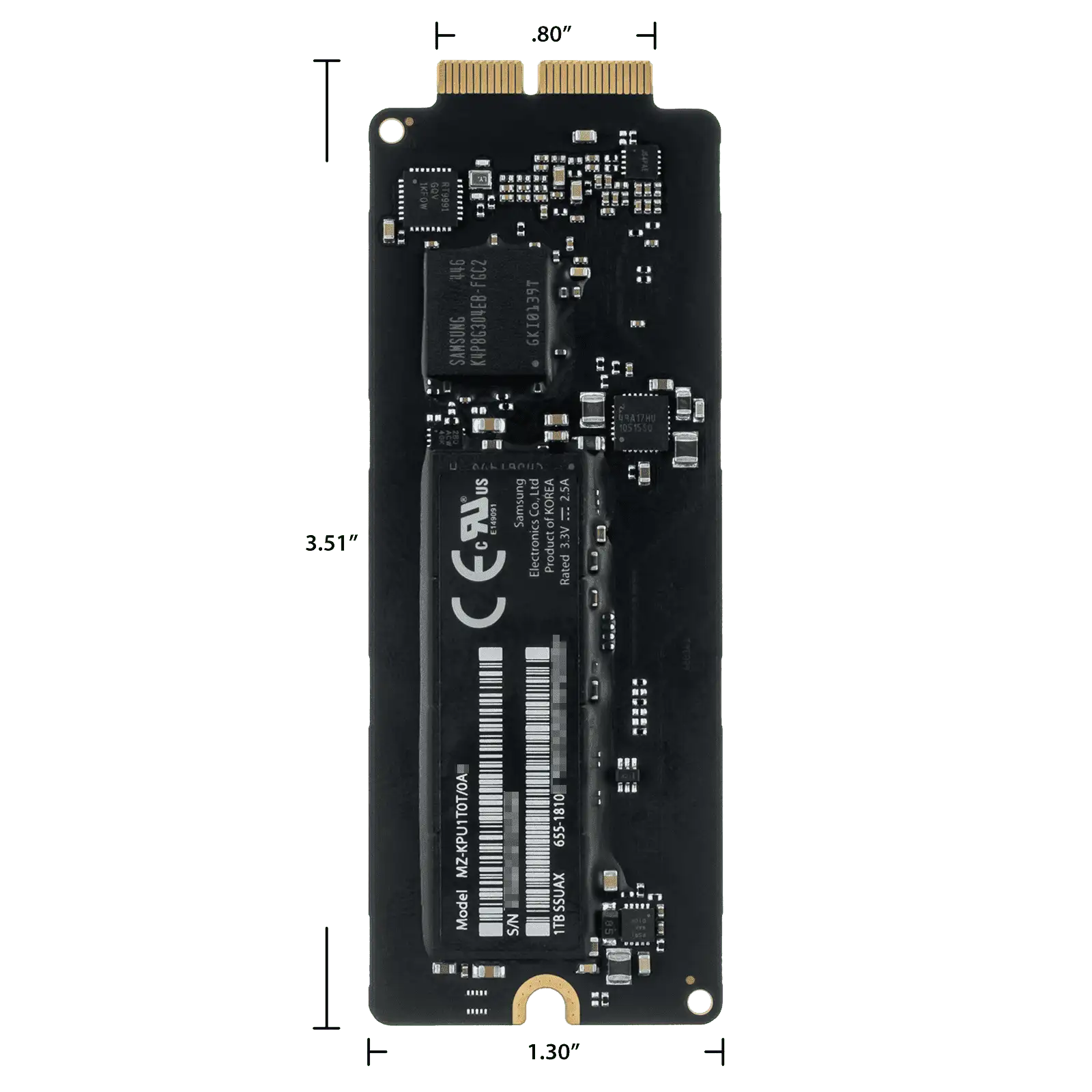 1TB Gen 3 Apple SSD for iMac 27"