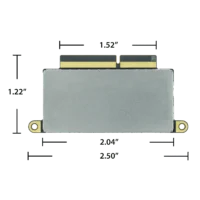 SSD (NVMe PCIe) - Apple MacBook Pro A1708 (Late 2016, Mid 2017)