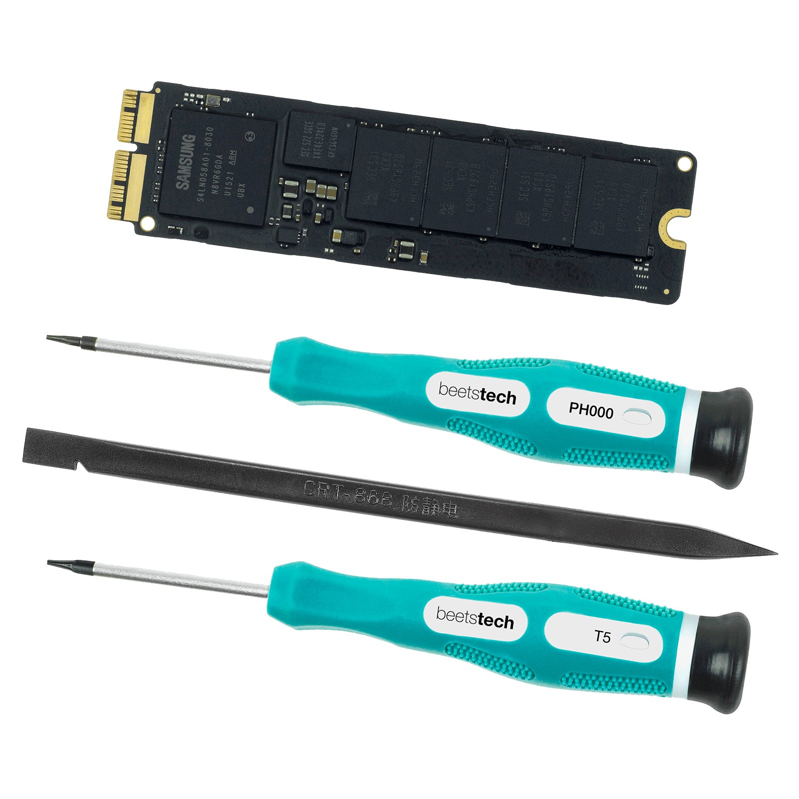 256GB, 512GB SSD Replacement Kit - MacBook Air A1466 (2015 - 2017)