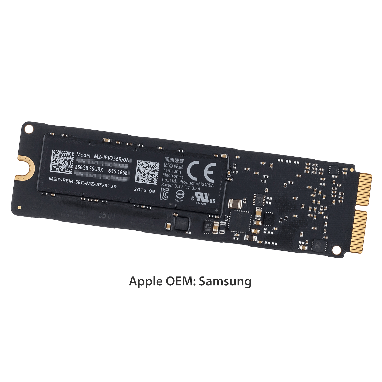 256GB, 512GB SSD Replacement Kit - MacBook Air A1466 (2015 - 2017)