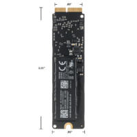 256GB, 512GB SSD Replacement Kit - MacBook Air A1466 (2015 - 2017)