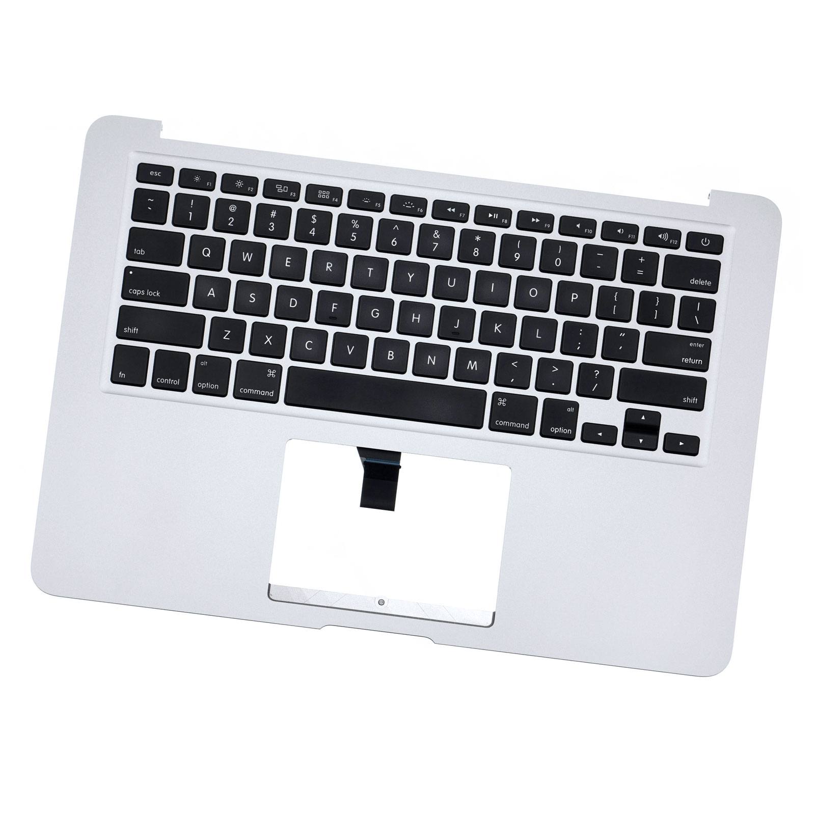HP Chromebook 11A G6 EE Palmrest Replacement - Black Upper Case With US Keyboard & Touchpad