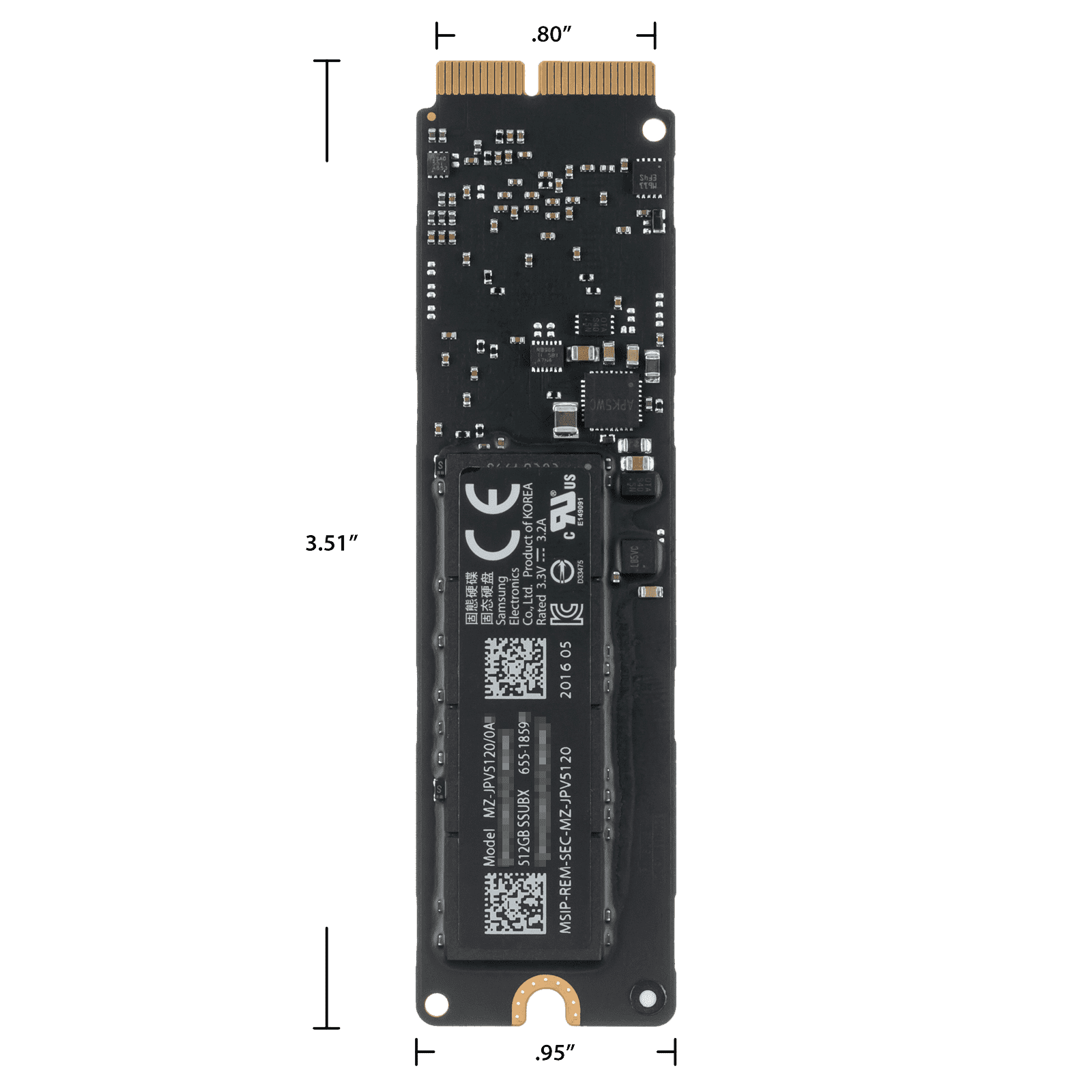 SSD Replacement Kit - MacBook Pro Retina A1502 & A1398 (2015)