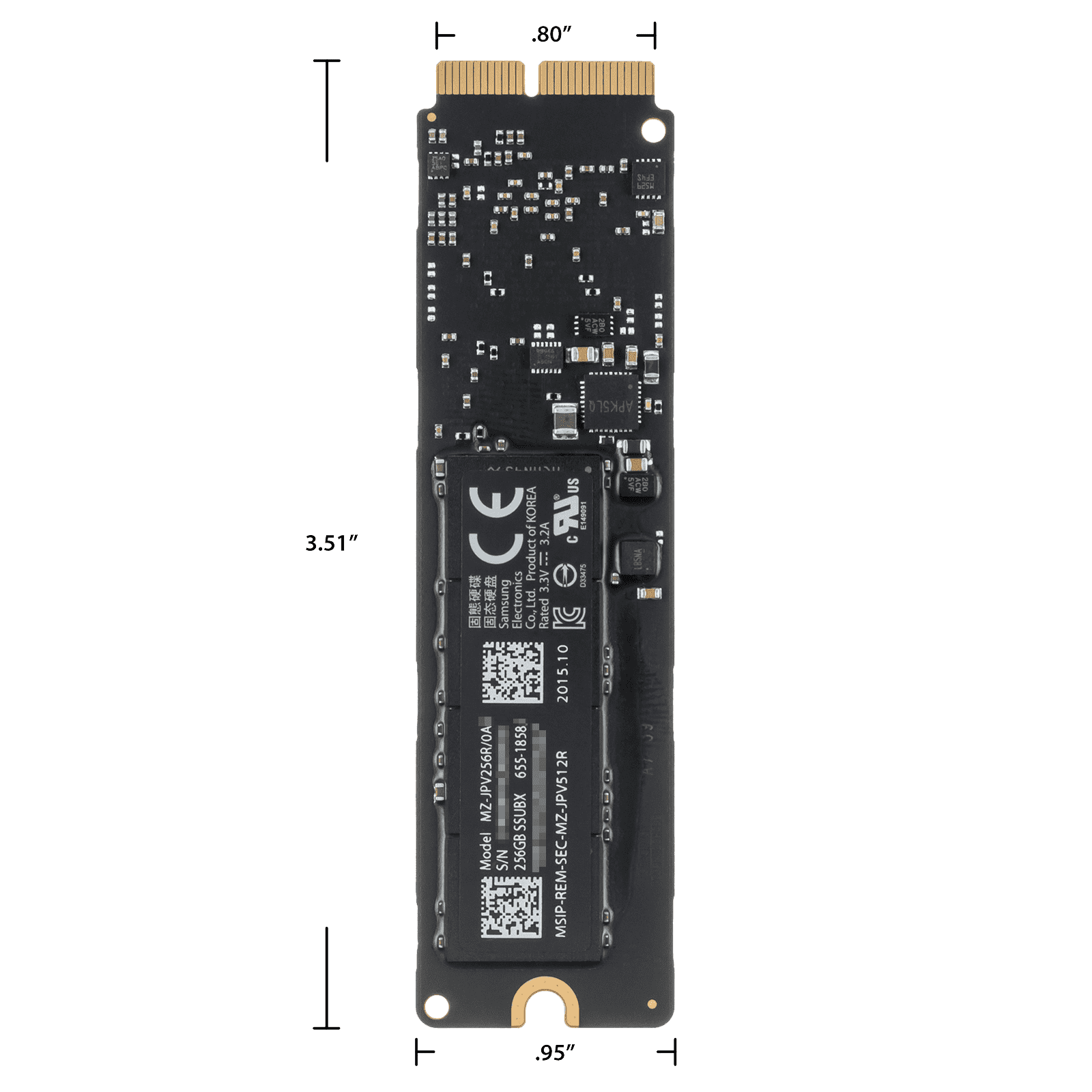 SSD Replacement Kit - MacBook Pro Retina A1502 & A1398 (2015)